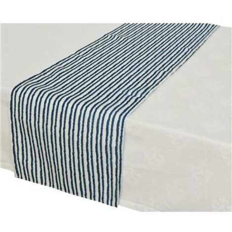 Runner da tavolo con motivi marini 32x150 cm