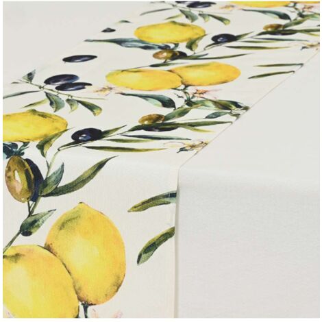 Runner da tavolo Deco Limoni