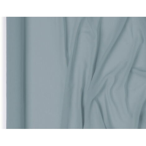 Runner da tavolo in chiffon, blu nebbia, 0,48 x 5 m