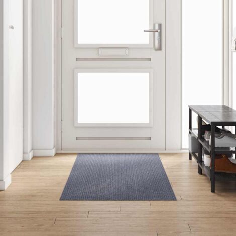 Runner de Alfombra Gris Claro 80 x 250 cm tela