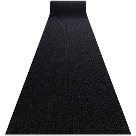 Runner - Doormat antislip CEYLON outdoor, indoor anthracite 0923 100cm black 100x720 cm