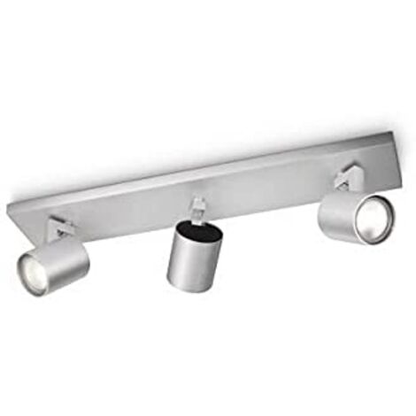 Runner faretti 3x35w attacco gu10 aluminium color 53093/48/12 530934812