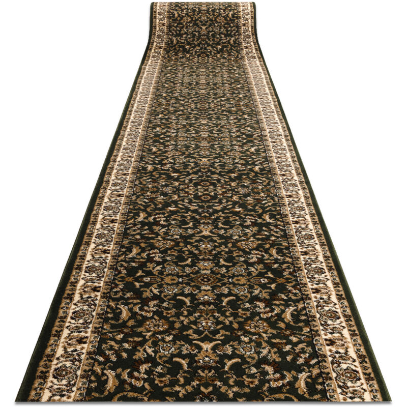 RugsX Heat-Set Royal Runner in Green | Size: 70 cm x 100 cm
