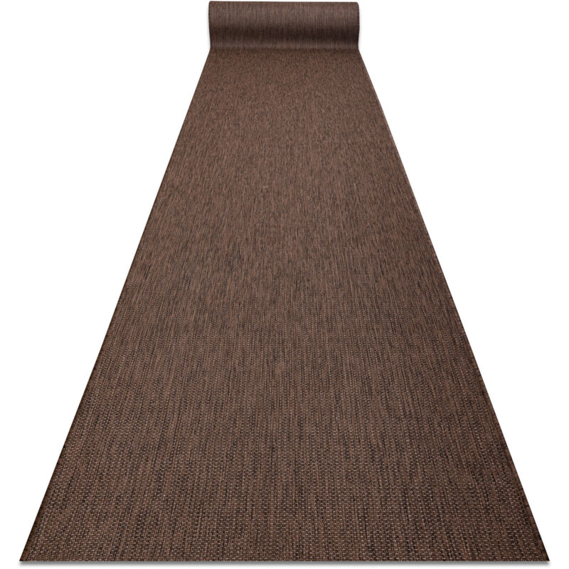 Runner SISAL SION Melange Flat woven brown 70cm brown 70x190 cm