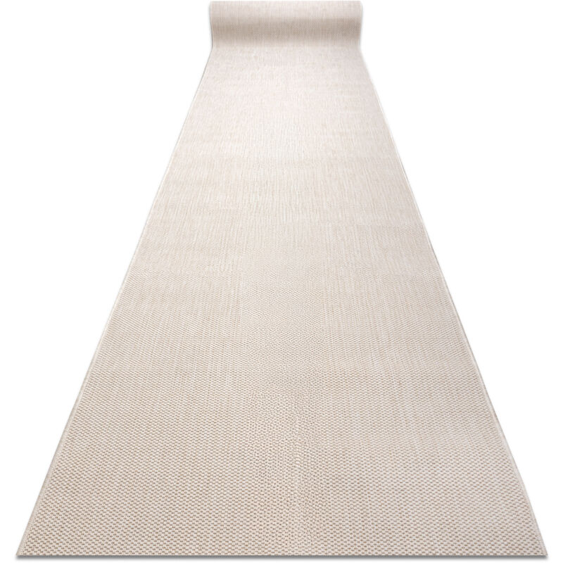 Runner SISAL SION Melange Flat woven cream 80cm beige 80x820 cm