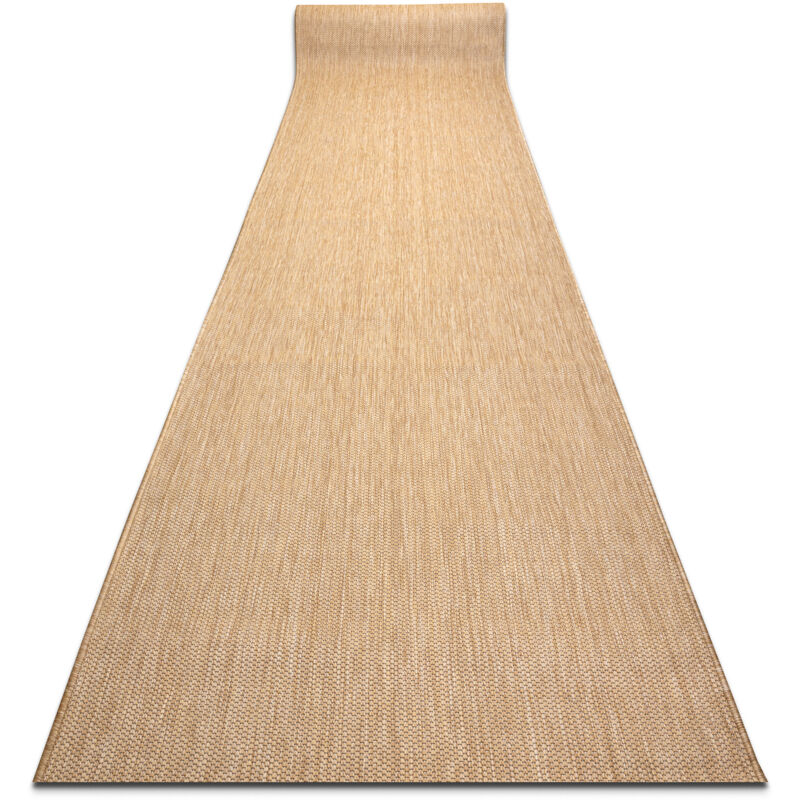 Runner SISAL SION Melange Flat woven natural ecru 150cm beige 150x420 cm