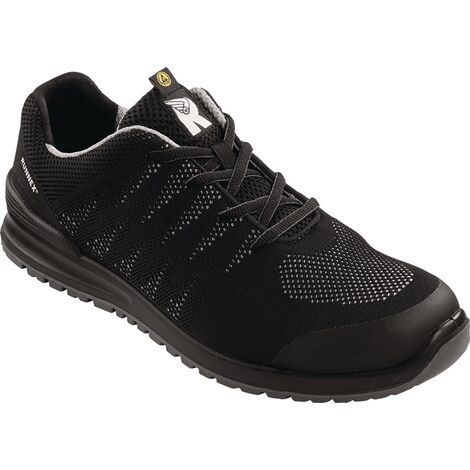 RUNNEX 5108-43 Sicherheitshalbschuh SportStar 5108 Größe 43 schwarz/grau S1P SRC