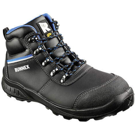RUNNEX® 520845 RUNNEX® S2 ESD-Sicherheitsschnürstiefel TeamStar schwarz/blau
