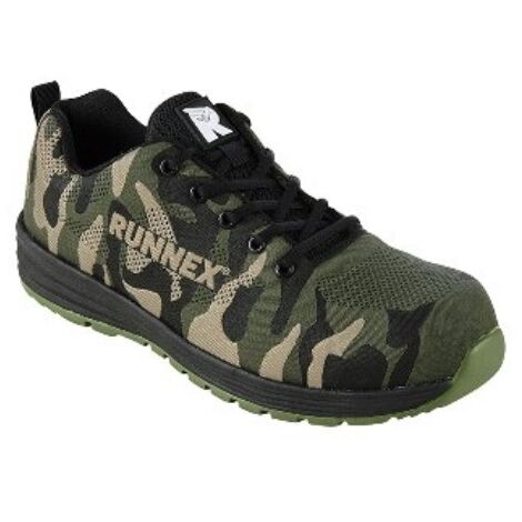 RUNNEX® 5346 Gr. 40 RUNNEX® S3-Sicherheitshalbschuhe SportStar oliv/schwarz/beig