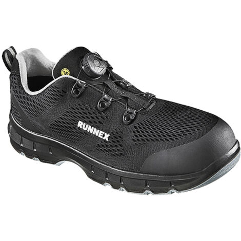 Runnex RUNNEX Sicherheitshalbschuh atop FlexStar 5190 S1PS ESD Gr. 48 schwarz/grau