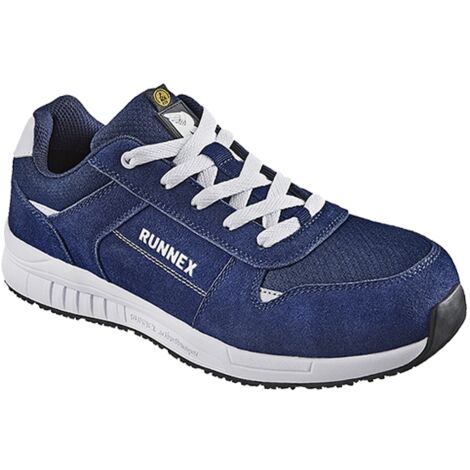 RUNNEX S3S ESD-Sicherheitshalbschuh SportStar blau/weiß 5349 Größe 42
