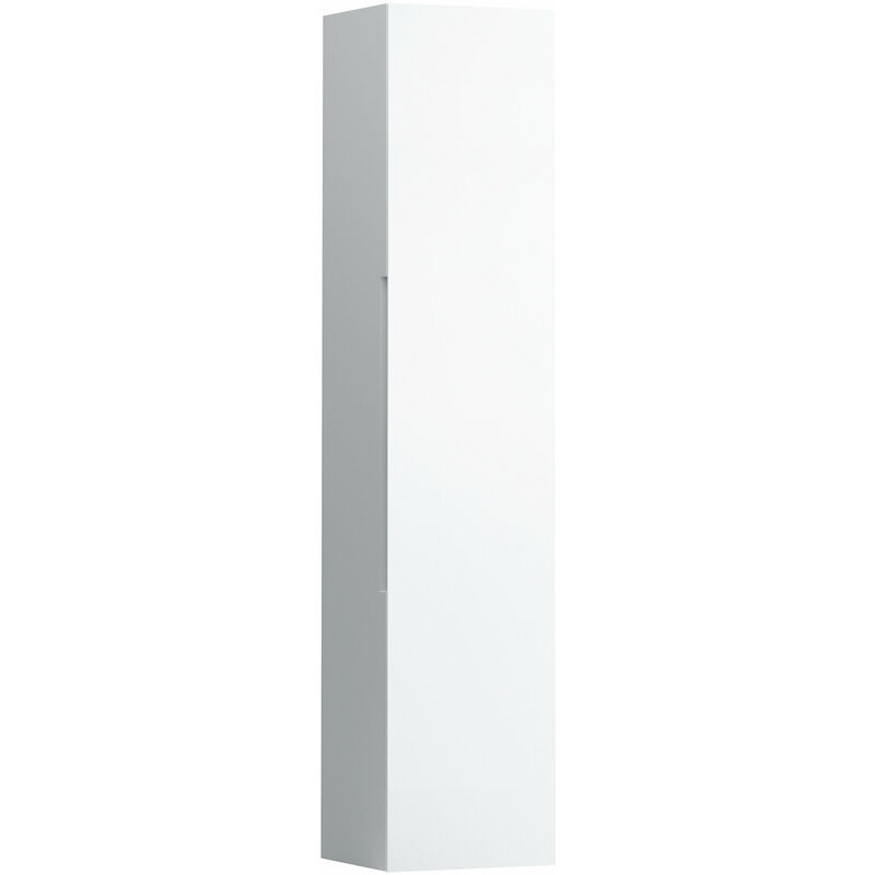 

Laufen - Running Palomba Bisagra de armario alta izquierda, 1 puerta, 4 estantes de cristal, 360x310x1650, color: Nieve (blanco mate) - H4067511802201