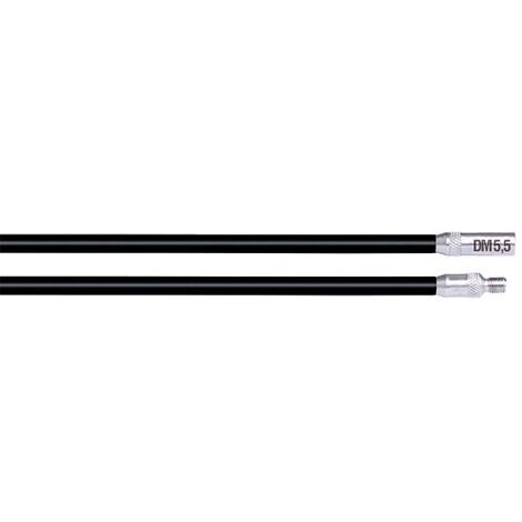 RUNPOSTICKS Schwarz (mittel) - 2 x 1 m