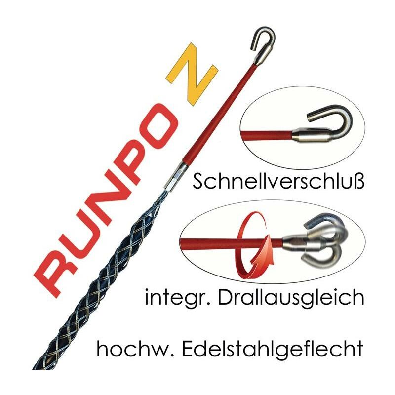 Runpotec - Gaine tire-fils runpo z câble d. 6-9 mm