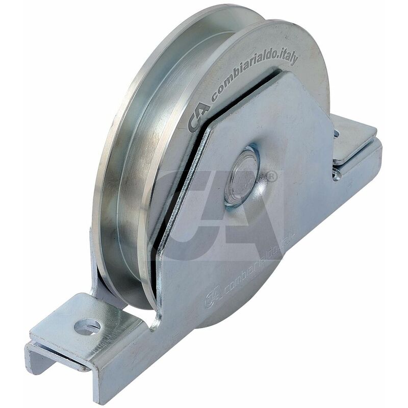 Ruota 1 Cuscinetto Gola h Supporto Interno Zincata...