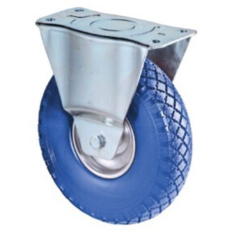 Ruota a carrello 260mm 160kg PU 230x125mm STA