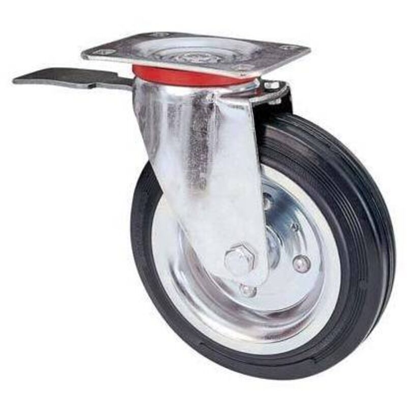 Rueda De Horquilla Giratoria + Fijo 80bis Avo