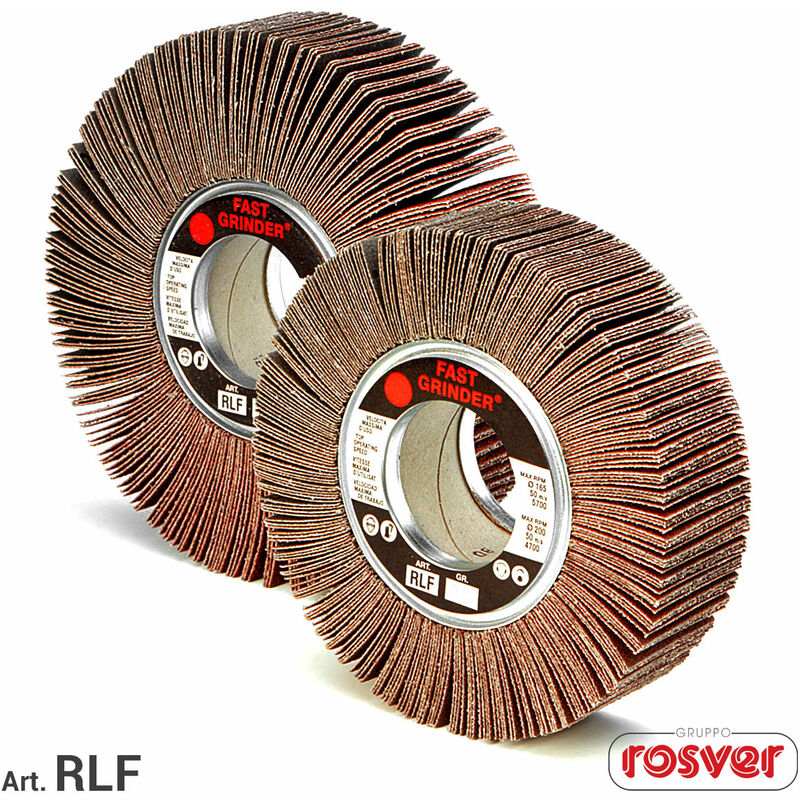 Rosver - Ruota a lamelle sagomate rlf Ø250x40