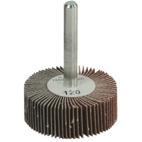 Ruota Abrasiva Lamellare con Gambo Grana  80  60X40 mm Maurer Plus 1 Pz