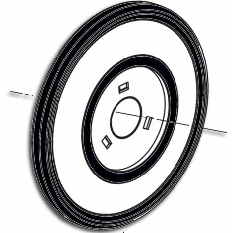 Ruota anteriore destra o sinistra - Aspirapolvere - LG - 101643