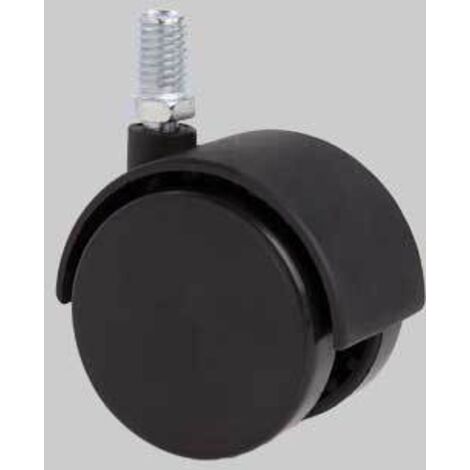 Ruota arredamento art. 164b avo 50 mm - fil. m10 - portata 40 kg