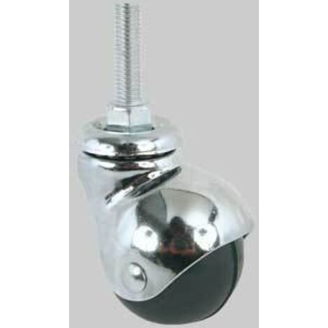 Ruota arredamento art. 165b avo 30 mm - fil. m8 - portata 20 kg