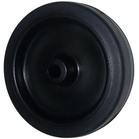 Ruota AVO 180S 80x23 rivestimento in gomma nucleo plastica per arredo mobili