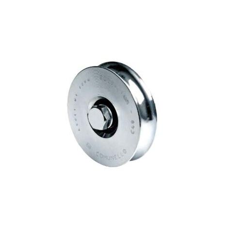 RUOTA CANCELLI GOLA SEMITONDA ART.310  mm.120x22    COMUNELLO