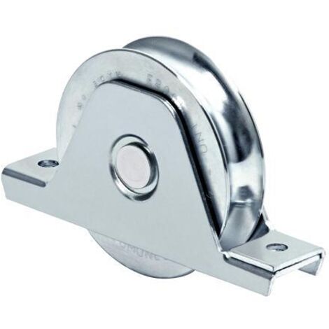 Ruota Cancelli Gola V  90 Supporto          335 Fc