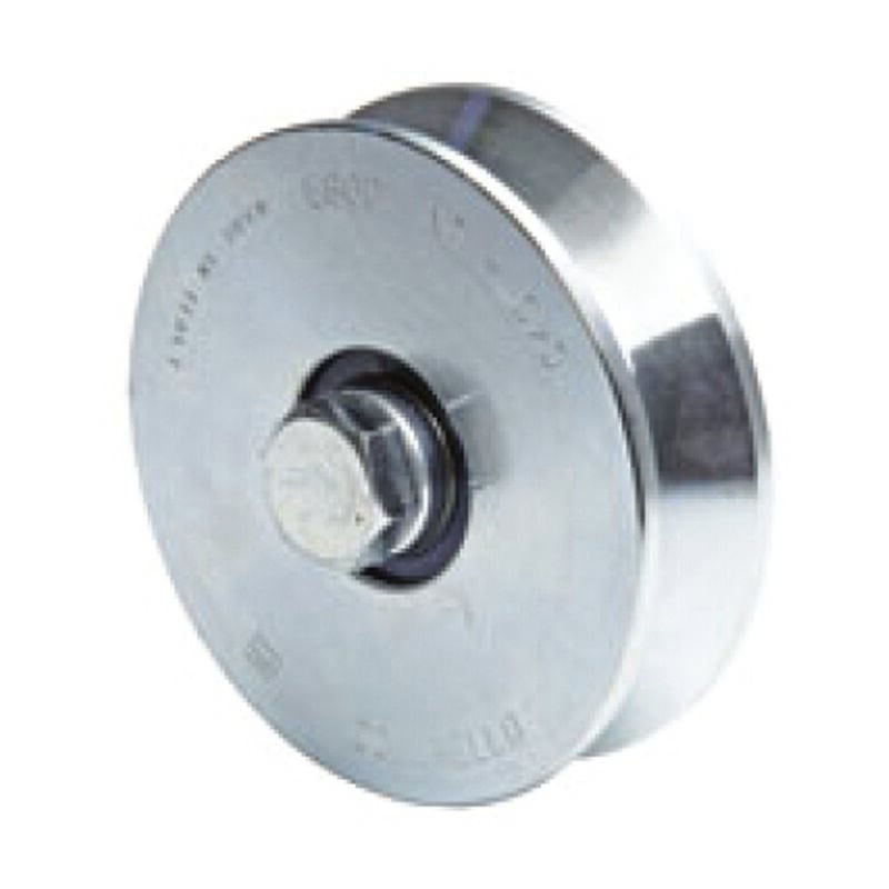 Ruota cancelli gola v art.305 - mm.140x44