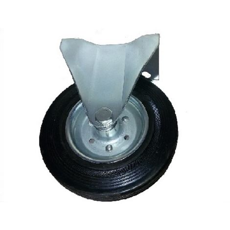 RUOTA CON RIVESTIMENTO IN GOMMA 150x37,5 IN GOMMA PIENA MARCA AVO MADE IN ITALY