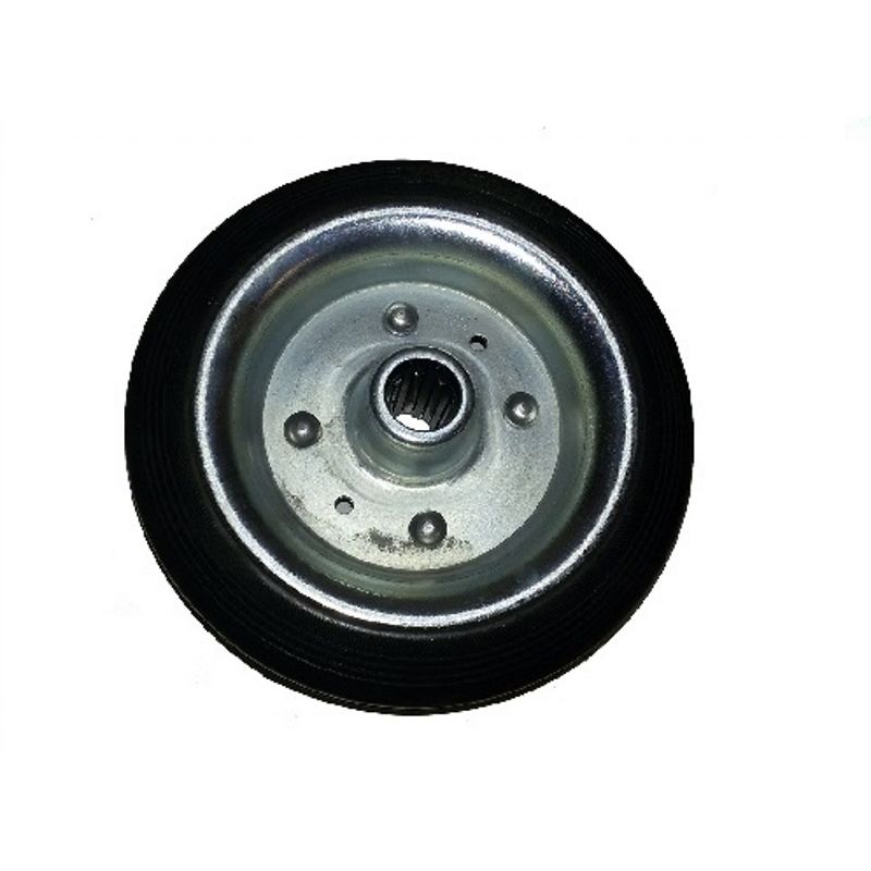 Image of AVO - ruota con rivestimento in gomma 180X50 gomma piena marca 112 made in italy