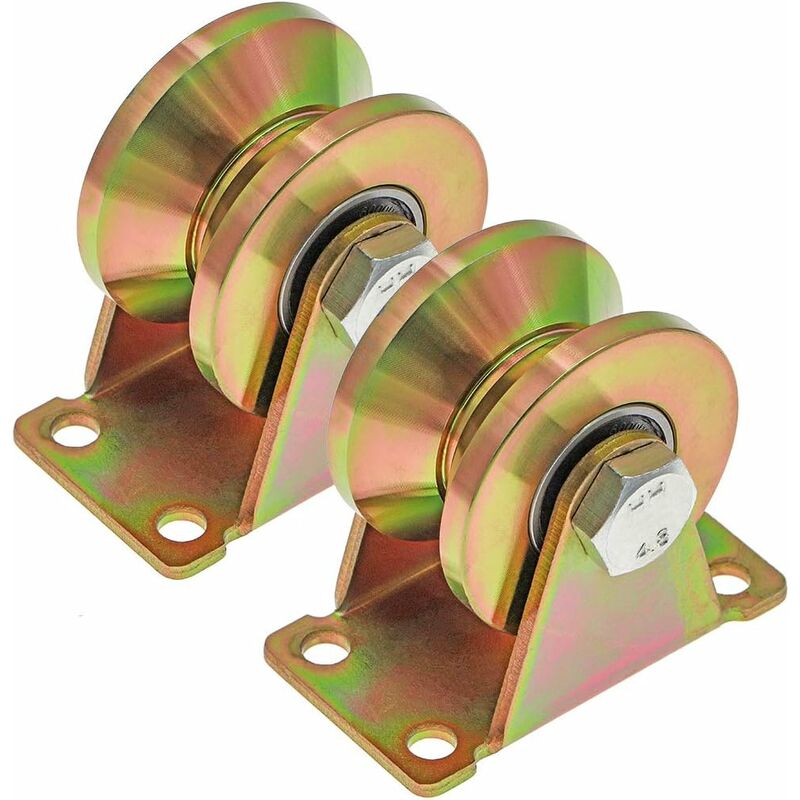 Ruota con scanalatura a v da 2 pezzi, ruote per