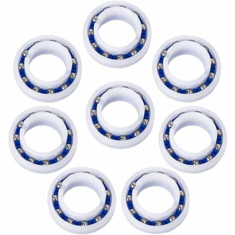Ruota di ricambio per cuscinetti per piscina C60 per pulitore per piscina Polaris 280/180, confezione da 8 cuscinetti C-60 per pulitore per piscina a pressione C60