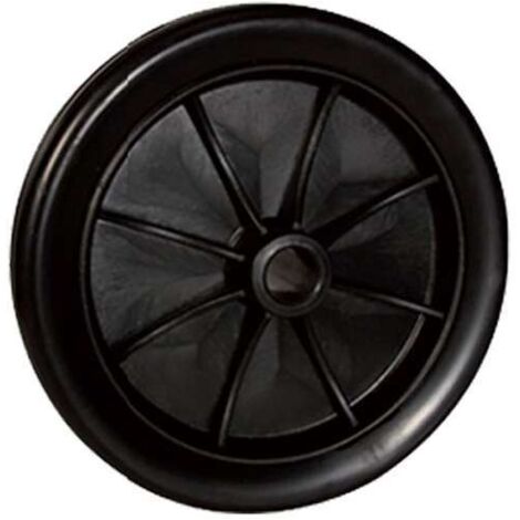 Ruota fissa mozzo passante Masidef in polipropilene max 30 kg
