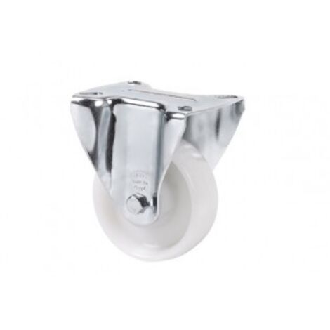 RUOTA FISSA TV NYLON 80 MM.Â 2-0024