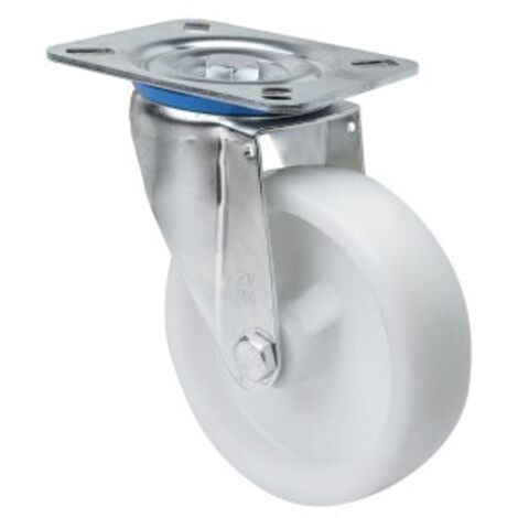 RUOTA GIR IN NYLON. 125MM. 2-1239