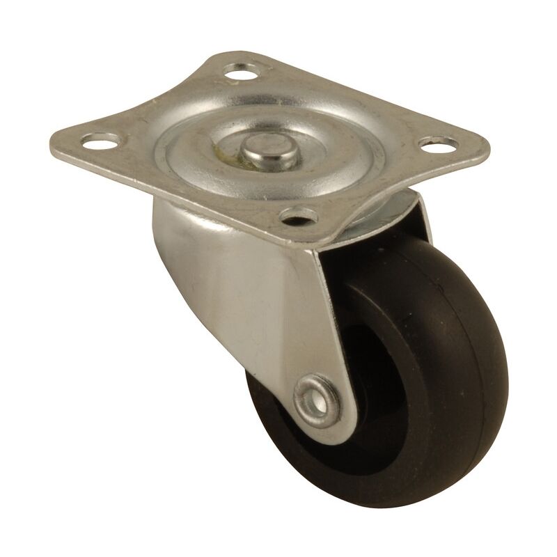 Smartwares - ruota girevole in plastica 30MM 25KG