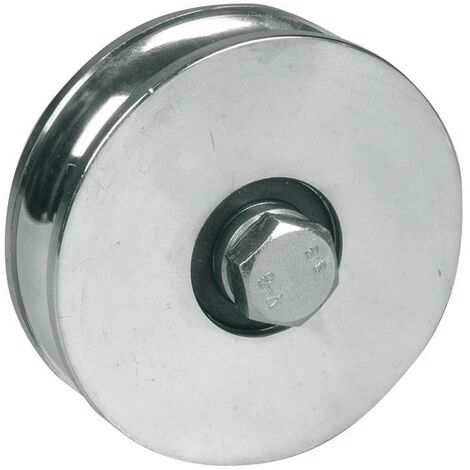 RUOTA GOLA TONDA 1 CUSCINO ZNC mm. 50