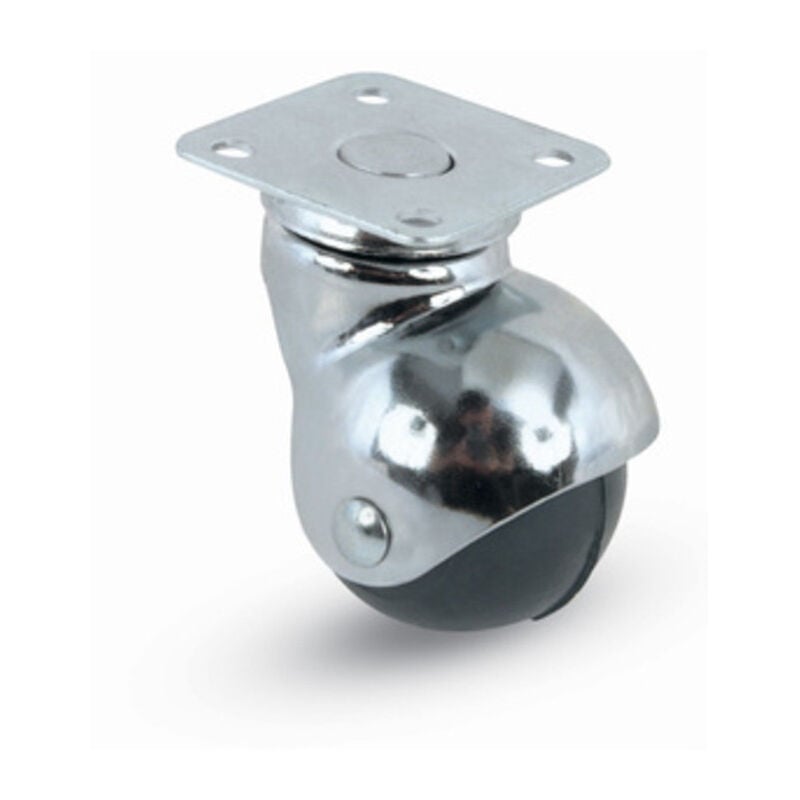 Salone - Blister ruota mobile d 40 mm. a cuffia 165 piastra 2 pezzi