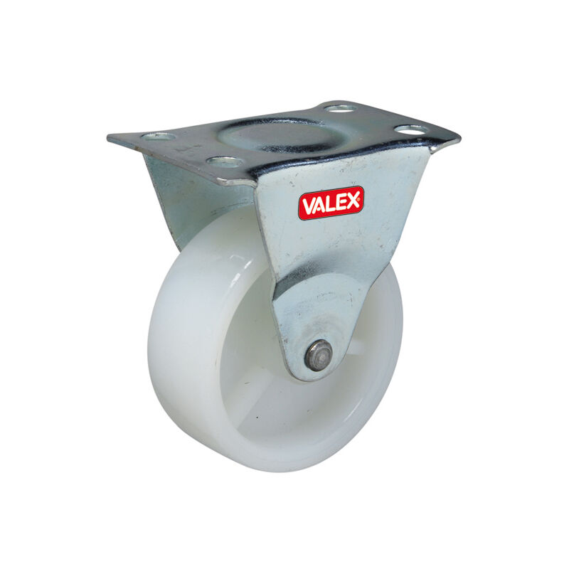 Valex - ruota in nylon piastra fissa 50MM