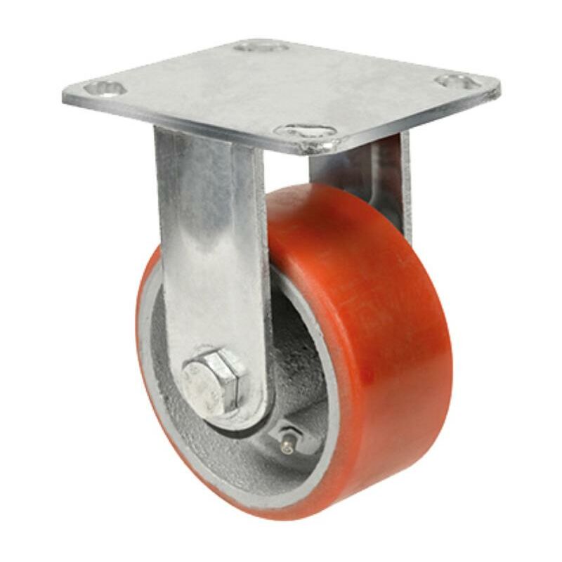 Ruota in Poliur. Fissa Mm 150x50 Export