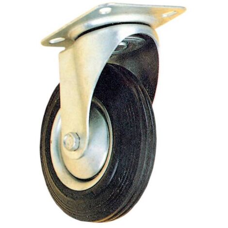 RUOTA INDUSTRIALE D 160 MM PIASTRA GIREVOLE EXPORT