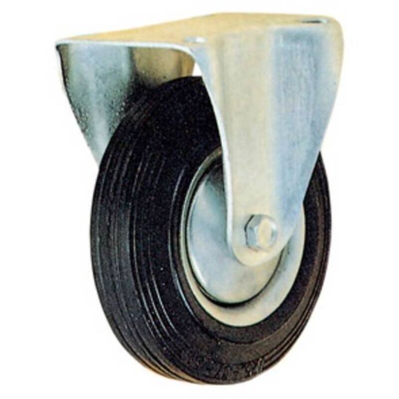 Rueda Industrial De 200 Mm Placa Fija Export