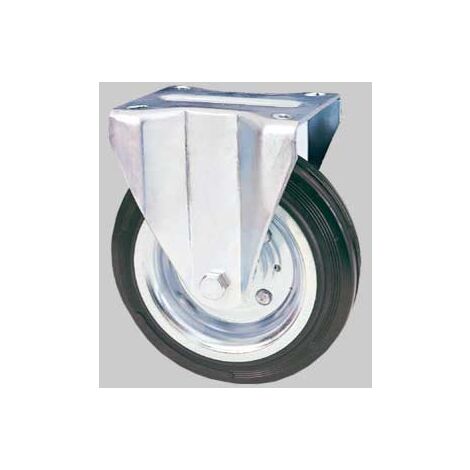 Ruota industriale fissa ideal star 200 mm - portata 200 kg