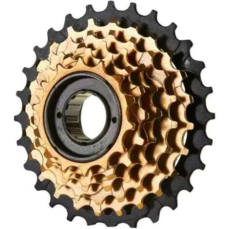 RUOTA LIBERA CASSETTA 6 VELOCITA14 - 28T PACCO PIGNONI X BICICLETTA 6V MTB CITY