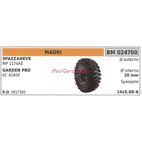 Ruota MAORI rider tagliaerba tosaerba rasaerba MP 1174AE 024700
