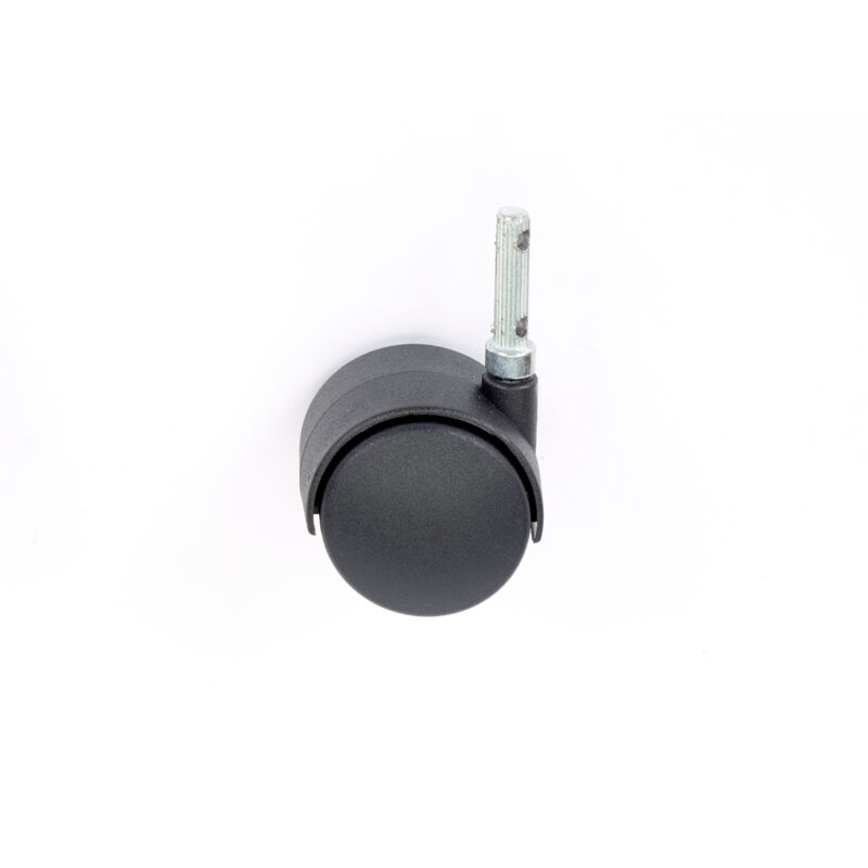 Sacar Due - ruota nylon nera MM30 perno