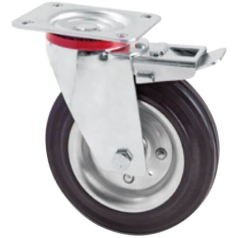 RUOTA PER CARRELLI ART. 103 ø mm 125 x 38 port. kg 100