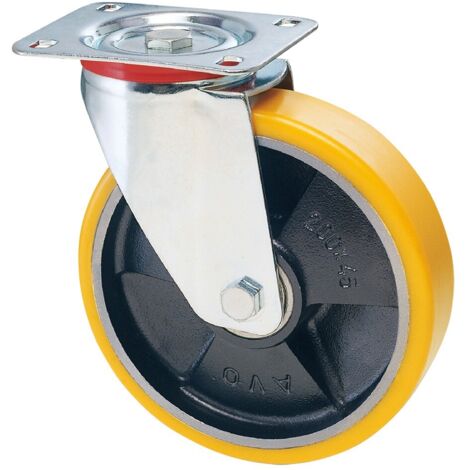 RUOTA PER CARRELLI ART. 22 ø mm 80 x 20 port. kg 120